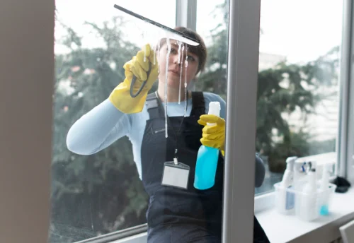 Nettoyage de vitres intérieures et extérieures à Saint-Pierre-d'Alvey